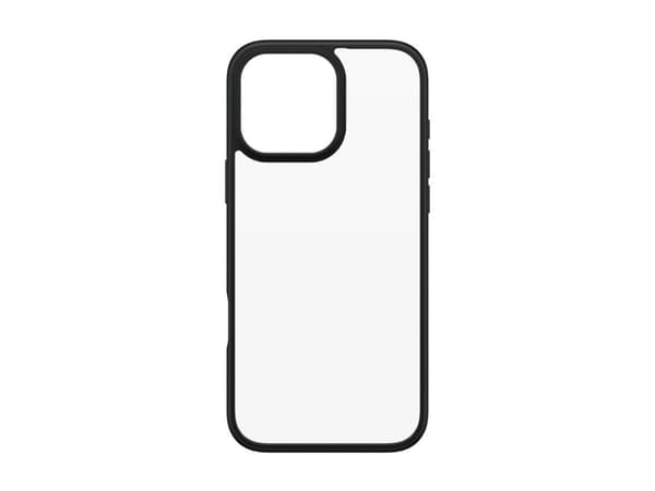 PanzerGlass ® HardCase Transparent w. Black Frame iPhone 16 Pro Max, Cover, Apple, Apple - iPhone 16 Pro Max, Transparent