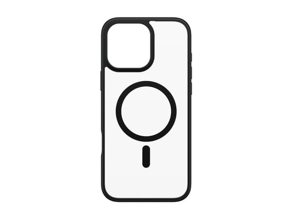 PanzerGlass HardCase - Baksidedeksel for mobiltelefon - MagSafe-samsvar - termoplast-polyuretan (TPU), polykarbonat - svart - for Apple iPhone 16 Pro