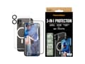Pikkukuva 3 / 5: PanzerGlass ® 3-in-1-suojapakkaus iPhone 16 Plus, Apple, Apple - iPhone 16 Plus, kuivakäyttöinen, naarmuuntumaton, iskunkestävä, läpinäkyvä, 1 kpl