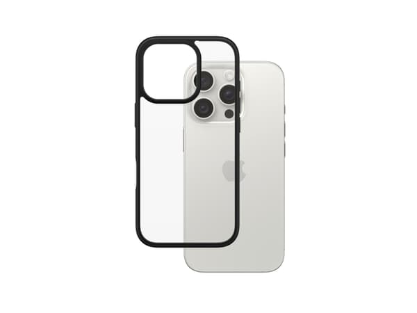 PanzerGlass ® HardCase Transparent w. White MagSafe iPhone 16 Plus, Cover, Apple, Apple - iPhone 16 Plus, Transparent