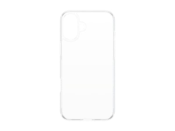 PanzerGlass HardCase - Baksidesskydd för mobiltelefon - termoplastisk polyuretan (TPU), polykarbonat - transparent - för Apple iPhone 16 Plus