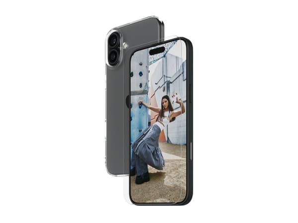 SAFE. by PanzerGlass - 2-in-1 Protection - matkapuhelimen takakuori - termoplastinen polyuretaani (TPU) - läpinäkyvä - näytönsuojalla - Apple iPhone