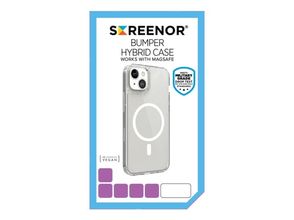 Screenor 24116SB, Cover, Apple, iPhone 16 Pro Max, 17.5 cm (6.9"), Transparent