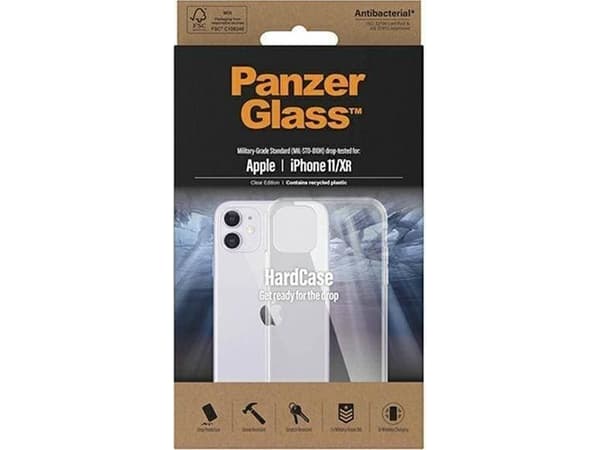 PanzerGlass 0426, Cover, Apple, iPhone 11/XR, 15.5 cm (6.1"), Transparent