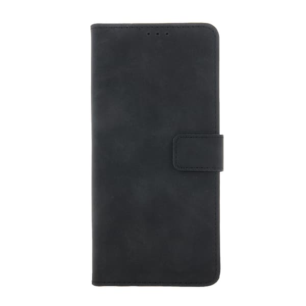 Smart Velvet-etui til iPhone 16 Plus, svart