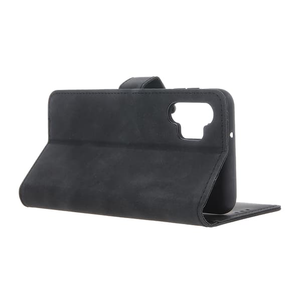 Smart Velvet-etui til iPhone 16 Plus, svart