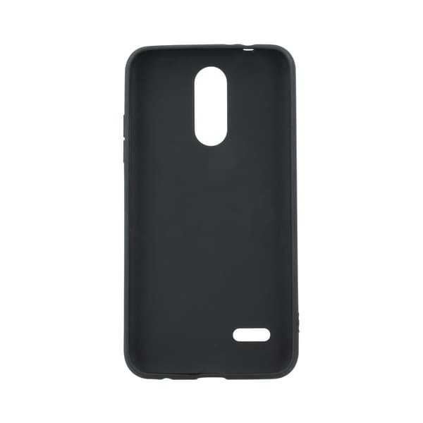 Mat TPU-etui til iPhone 16 Pro, sort
