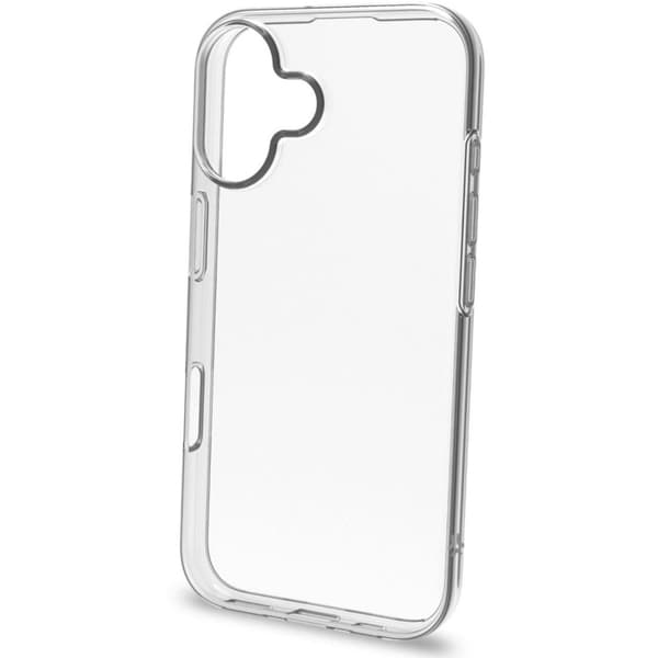 Celly Gelskin TPU Cover iPhone 16 Transparent