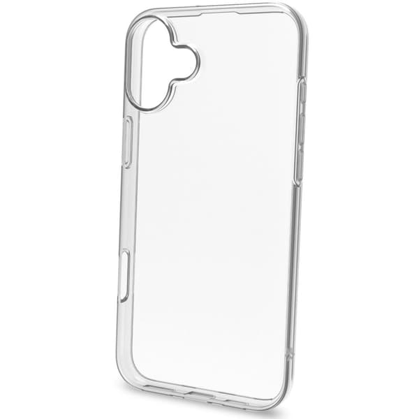 Celly Gelskin TPU Cover iPhone 16 Plus Transparent