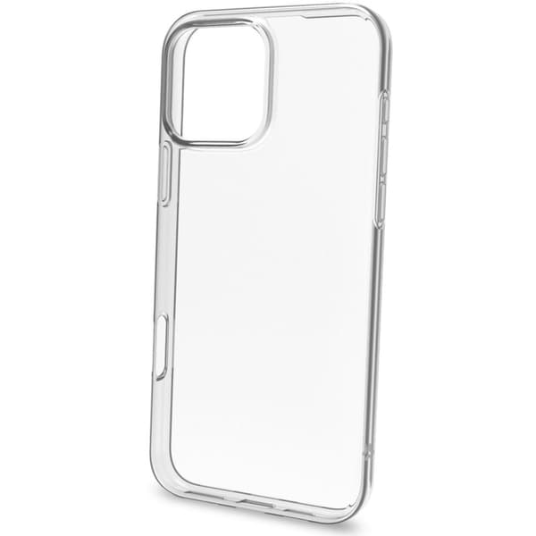 Celly Gelskin TPU Cover iPhone 16 Pro Max Transparent