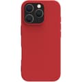 Miniatyrbillede 6 af 8: Celly Cromo Soft rubber case iPhone 16 Pro Röd