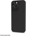 Miniatyrbillede 1 af 8: Celly Cromo Soft rubber case iPhone 16 Plus Svart