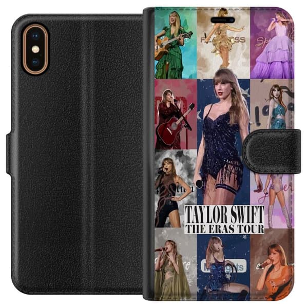 Apple iPhone X Tegnebogsetui Taylor Swift Eras