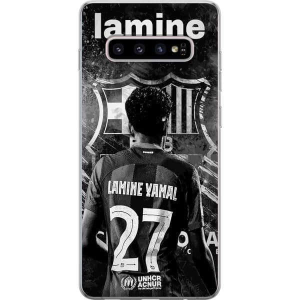 Samsung Galaxy S10+ Läpinäkyvä kuori Lamine Yamal