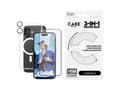 Miniatyrbild 4 av 5: CARE by PanzerGlass Urban Combat - Baksidesskydd för mobiltelefon - 3-i-1 - MagSafe-kompatibilitet - plast - transparent, vit - med skärm- och objekt