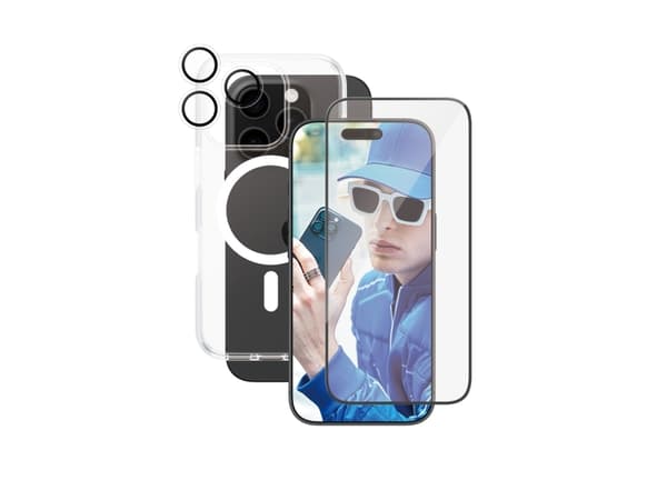 CARE by PanzerGlass - Baksidedeksel for mobiltelefon - flaggskip - MagSafe-samsvar - termoplast-polyuretan (TPU), polykarbonat, oleofobisk belegg, po