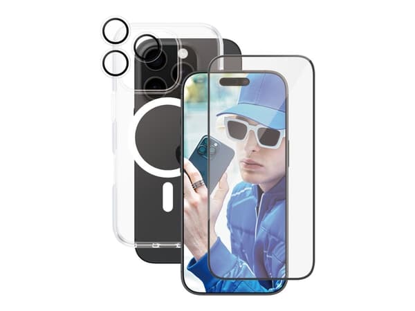 CARE by PanzerGlass - Baksidedeksel for mobiltelefon - flaggskip - MagSafe-samsvar - termoplast-polyuretan (TPU), polykarbonat, oleofobisk belegg, po