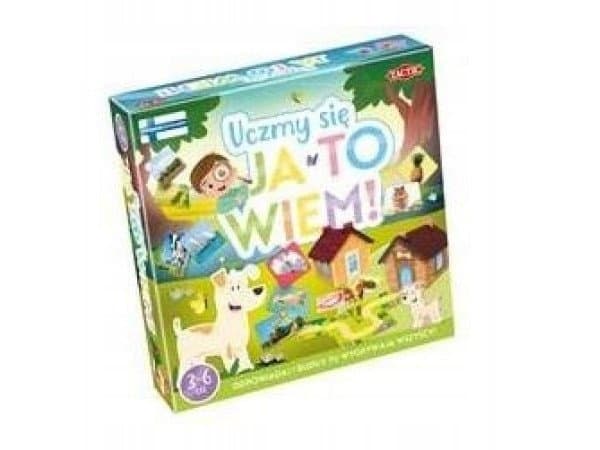 Nu lär vi oss: Jag vet det! Pedagogiskt spel 59833 TACTIC