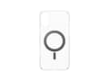 Pikkukuva 4 / 5: PanzerGlass CARE by ® Feature Case Transparent w. Black Kickstand & MagSafe iPhone 16 Plus, Cover, Apple, Apple - iPhone 16 Plus, Transparent
