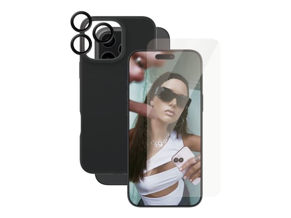 CARE by PanzerGlass - Baksidedeksel for mobiltelefon - aluminiumslegering, oleofobisk belegg, polyethlen-tereftalat (PET), silikonbelegg, termoplast-