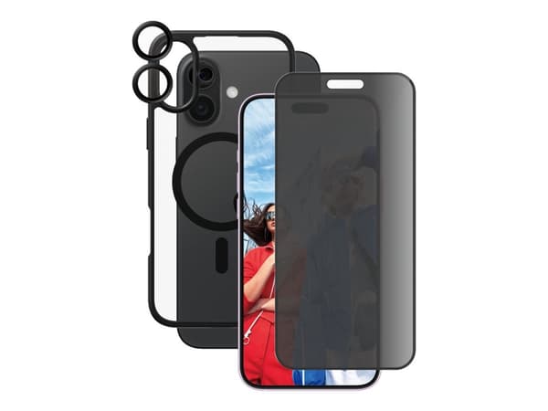CARE by PanzerGlass - Baksidedeksel for mobiltelefon - flaggskip - MagSafe-samsvar - aluminiumslegering, polykarbonat (PC), polyethlen-tereftalat (PE