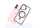 Pikkukuva 3 / 5: 3mk Satin Armor MagCase MagSafe Apple iPhone 16 Plus - Kirkas puhelimen tapauksessa musta kehys