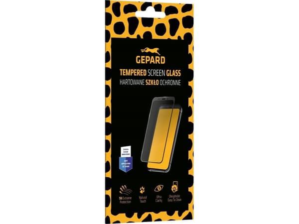 Cheetah Edge Full Glue Musta karkaistu lasi