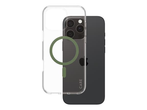 CARE by PanzerGlass Urban Combat - Baksida till mobiltelefon - MagSafe-kompatibilitet - oleofob beläggning, termoplastisk polyuretan (TPU), polykarbo