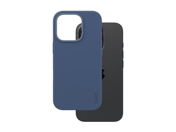 CARE by PanzerGlass - Baksidesskydd för mobiltelefon - MagSafe-kompatibilitet - termoplastisk polyuretan (TPU), mikrofiber, oleofobisk beläggning, po