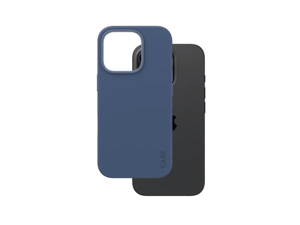CARE by PanzerGlass - Baksidesskydd för mobiltelefon - MagSafe-kompatibilitet - termoplastisk polyuretan (TPU), mikrofiber, oleofobisk beläggning, po