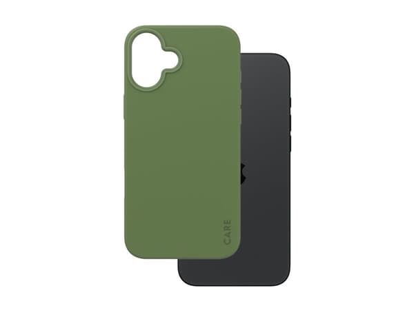 PanzerGlass CARE by ® Fashionable Case Green w. MagSafe iPhone 16 Plus, Cover, Apple, Apple - iPhone 16 Plus, Green
