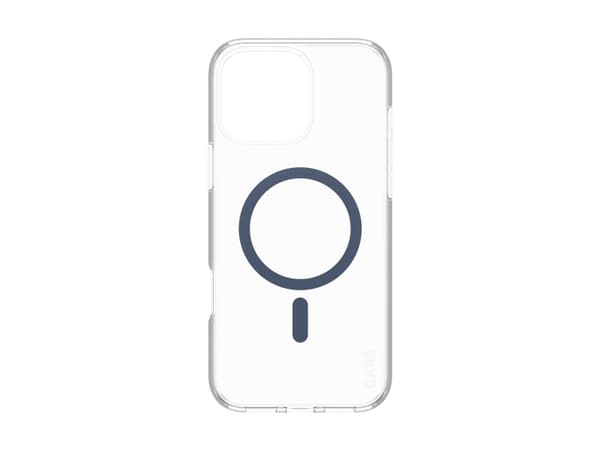 PanzerGlass CARE by ® Flagship Case Transparent Urban Combat w. Blue MagSafe iPhone 16 Pro Max, Cover, Apple, Apple - iPhone 16 Pro Max, Transparent