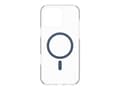 Pikkukuva 1 / 5: PanzerGlass CARE by ® Flagship Case Transparent Urban Combat w. Blue MagSafe iPhone 16 Pro Max, Cover, Apple, Apple - iPhone 16 Pro Max, Transparent