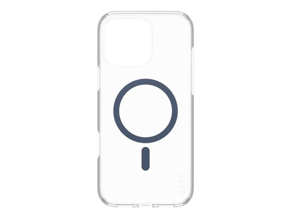 PanzerGlass CARE by ® Flagship Case Transparent Urban Combat w. Blue MagSafe iPhone 16 Pro Max, Cover, Apple, Apple - iPhone 16 Pro Max, Transparent