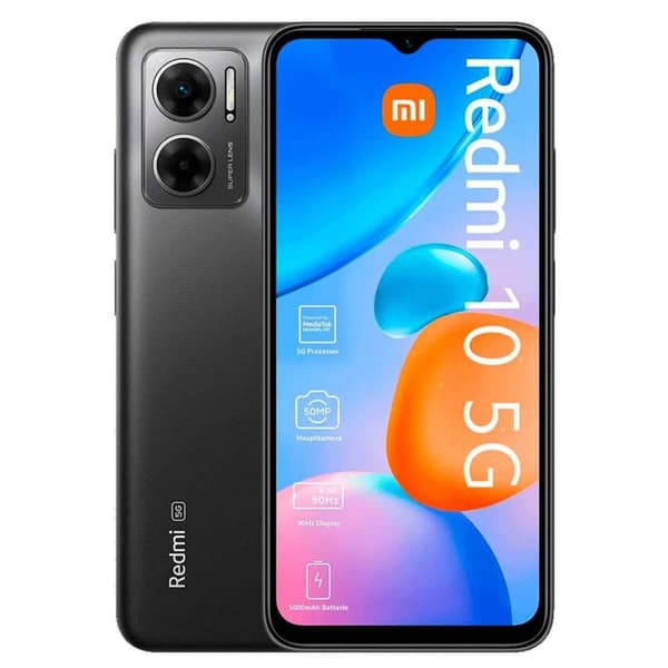 Redmi 10 5G - Matte Black Skyddsskal