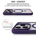 Miniatyrbild 3 av 7: Magnetic MagSafe Skal iPhone 16 Pro Max Lila