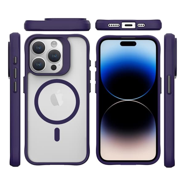 Magnetic MagSafe Skal iPhone 16 Pro Max Lila