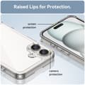 Miniatyrbild 5 av 6: Hybrid Edge Case iPhone 16 Plus Transparent
