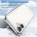 Miniatyrbild 2 av 6: Hybrid Edge Case iPhone 16 Plus Transparent