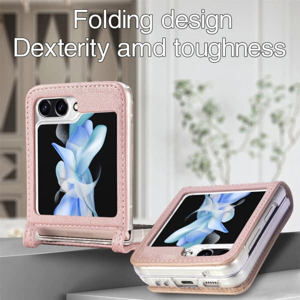 Slim Card Wallet Samsung Galaxy Z Flip 6 Rosa