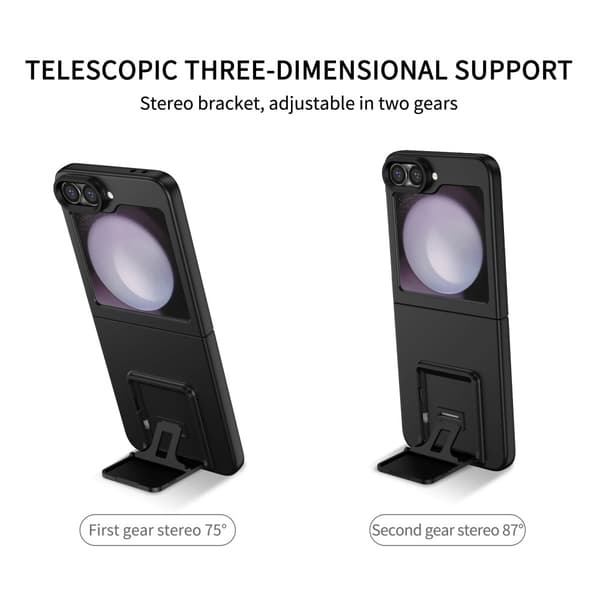 Kickstand Skal Samsung Galaxy Z Flip 6 Svart