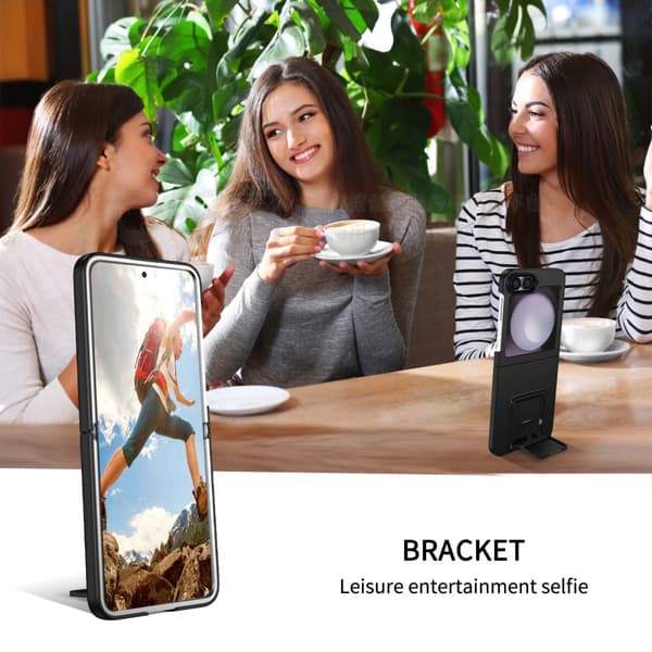 Kickstand Skal Samsung Galaxy Z Flip 6 Svart
