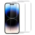 Miniatyrbild 1 av 6: iPhone 16 Pro Max Skärmskydd 0.2mm Härdat Glas 2-Pack