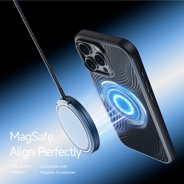Dux Ducis Aimo Series MagSafe Skal iPhone 16 Pro Max Svart
