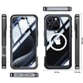Miniatyrbild 7 av 7: Ultra Full Protection MagSafe Case iPhone 16 Pro Max Black