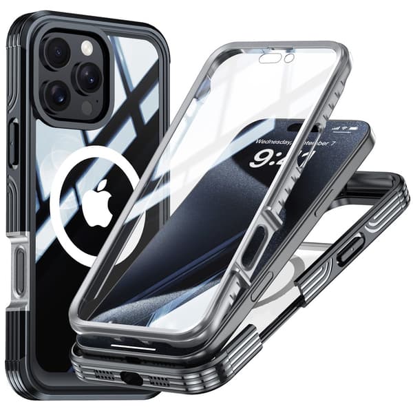Ultra Full Protection MagSafe Case iPhone 16 Pro Max Black