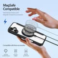 Miniatyrbild 3 av 10: Dux Ducis Skin X Pro Fodral MagSafe iPhone 16 Plus Svart