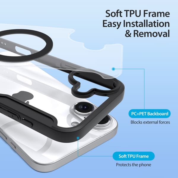 Dux Ducis Skin X Pro Fodral MagSafe iPhone 16 Plus Svart