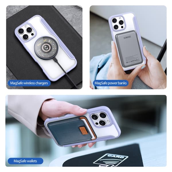 Dux Ducis Skin X Pro Fodral MagSafe iPhone 16 Pro Lila