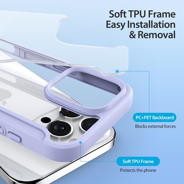 Dux Ducis Skin X Pro Fodral MagSafe iPhone 16 Pro Lila